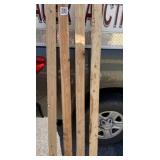 4 - 6' 1x4s