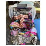 Small Tote of Material Strips