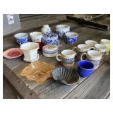 Mugs and Dishes, Flower Planters