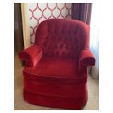 Red Swivel Rocker
