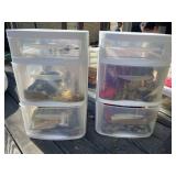2 - 3 Drawer Cabinets Full Sewing/Craft