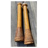 2 Old Thread Spools