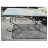 Patio Table and 2 Swivel Chairs