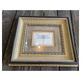 Framed Dragonfly Print