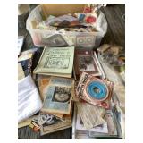 Large Tote of Crafting and Sewing