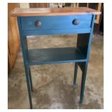 Pine Top Stand Table