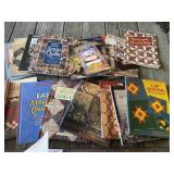 Large Lot of Quilting Books