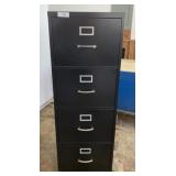 Steel 4 Drawer File Cabinet