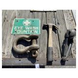 Large Clevis, Sign and More