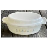 Fire King Casserole Dish with Lid