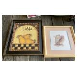 2 - pcs Framed Wall Art
