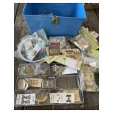 Sewing Box Full of Crafting Items