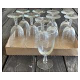 10 - Etched Goblets