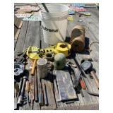 Bucket of Tools and Hardware