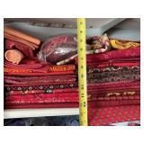 2 Stacks of New Fabric