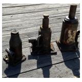 3 - Hydraulic Bottle Jacks