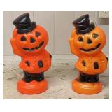 2 -Empire Lighted Halloween Blow Molds