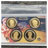 Proof Presidential Dollar Coin Set