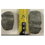 2 Small Hardstone Axes