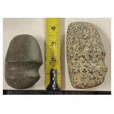 2 - 3/4 Groove Hardstone Indian Axes