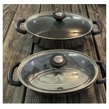 2 - Oval Roasting Pans