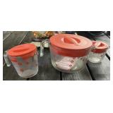 3 - Pyrex Measuring Cups