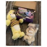 Blacklight and Plush Toys