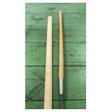 Weed Popper and Yardstick