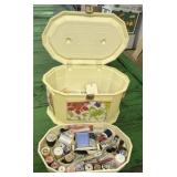 Sewing Box and Contents