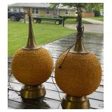 2 - Danish Modern Atomic Age Lamps