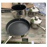 4 - New Stainless Pans