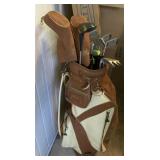 Golf Bag and Clubs