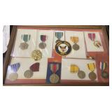 Showcase of Military Medals