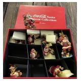 New Coca Cola Santa Ornaments