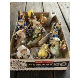 12 - Thomas Kinkade Ornaments