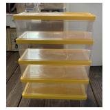 5 - Plastic Shoeboxes