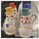 Temptations Snowman Mugs