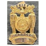 Chief of Police Badge