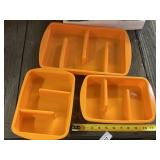 3 pcs Silicone Cookware