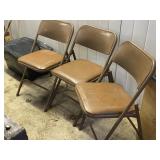 3 - Folding Chairs
