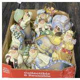 Thomas Kinkade Heirloom Santa Ornaments