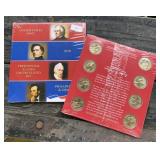 2010 and 2011 Presidential Dollar Coins