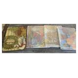 4 - 11" x 15" Seasonal Cutting Boards