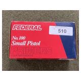 1000 Federal Small Pistol Primers