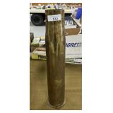 Military 90mm Brass Artillery Shell