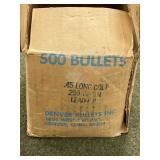 500ct .45LC Lead 250gr FP Bullets