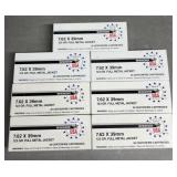 140 rnds Winchester 7.62x39 Ammo