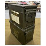 2 - Steel Ammo Cans