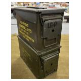 2 - Steel Ammo Cans