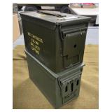 2 - Steel Ammo Cans